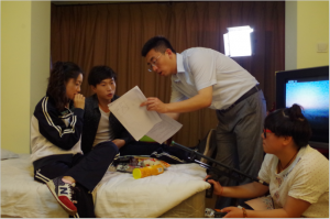 《标准房客》C组拍摄现场